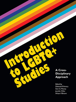 cover image of Introduction to LGBTQ+ Studies